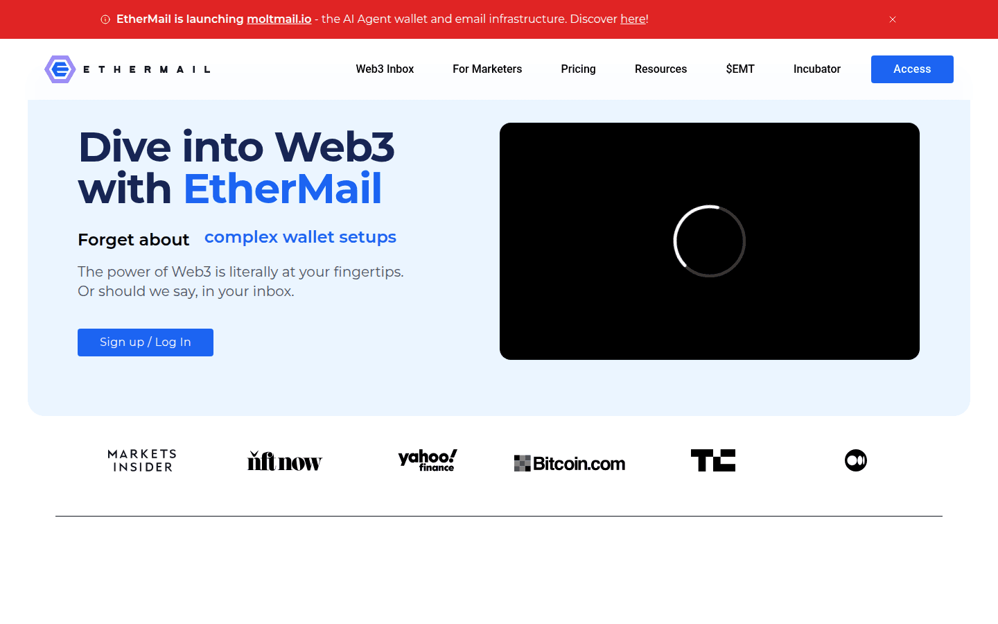 EtherMail Tx-Ray